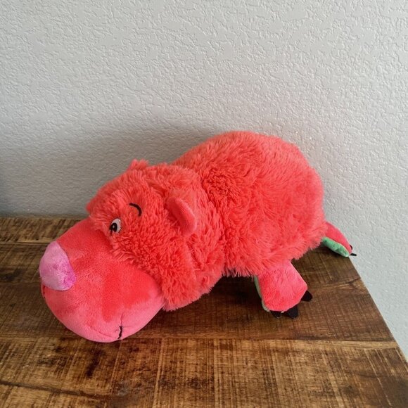 Toy Fiipazoo Pink Boo Boo Bear and Green Rosey Gator Plush Alligator 2 in 1 - Picture 7 of 9